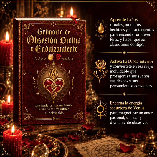 Grimorio de Obsesión Divina y Endulzamiento 🍯🌹